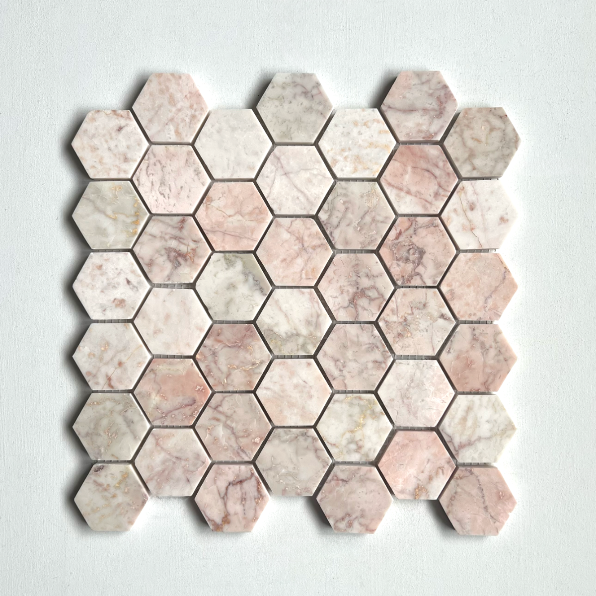 Aegean Large Hexagon Mosaic 29.5x30.5cm