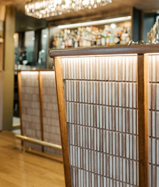 Bamboo Lustre Cappuccino Mosaic 28.2x29.4cm