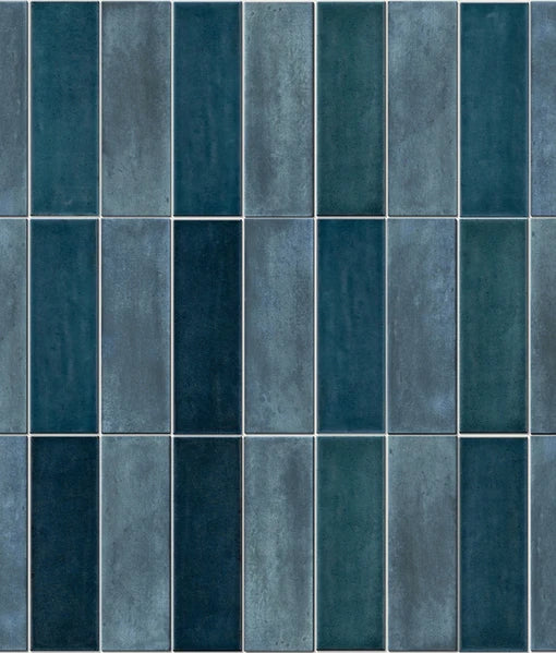 Petite Porcelain Matt Blue 5x15cm