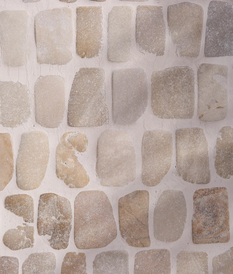 Enso Cobble Strip Sand Mosaic 30x32cm