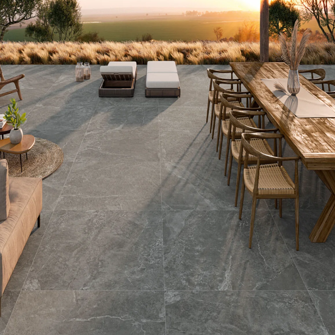 Bastille Anthracite 120x120cm