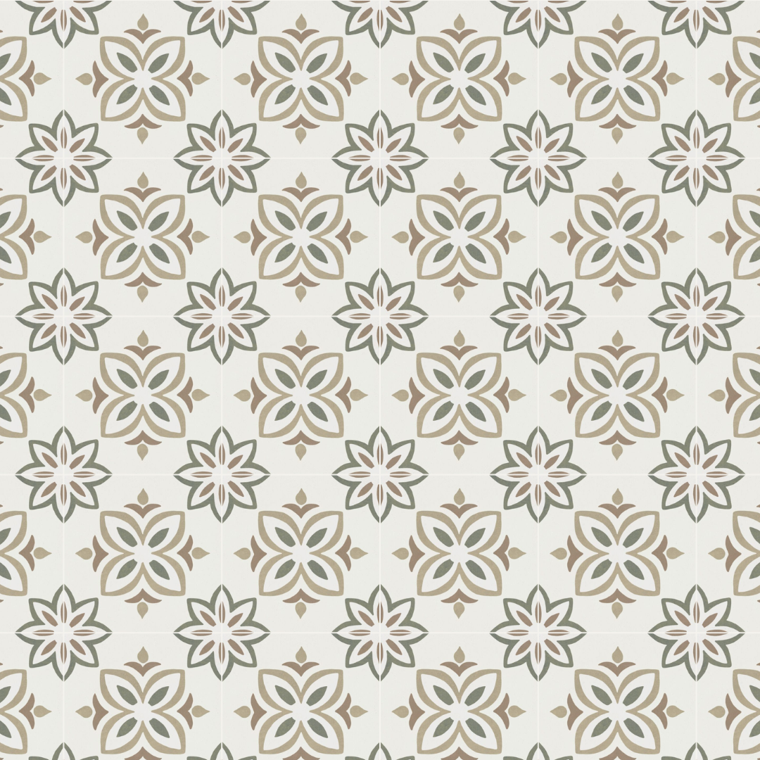Florette Orchid Green 22.3x22.3cm