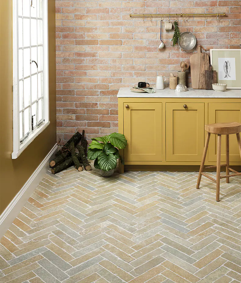 Trusloe Limestone Seasoned Parquet 7x30cm