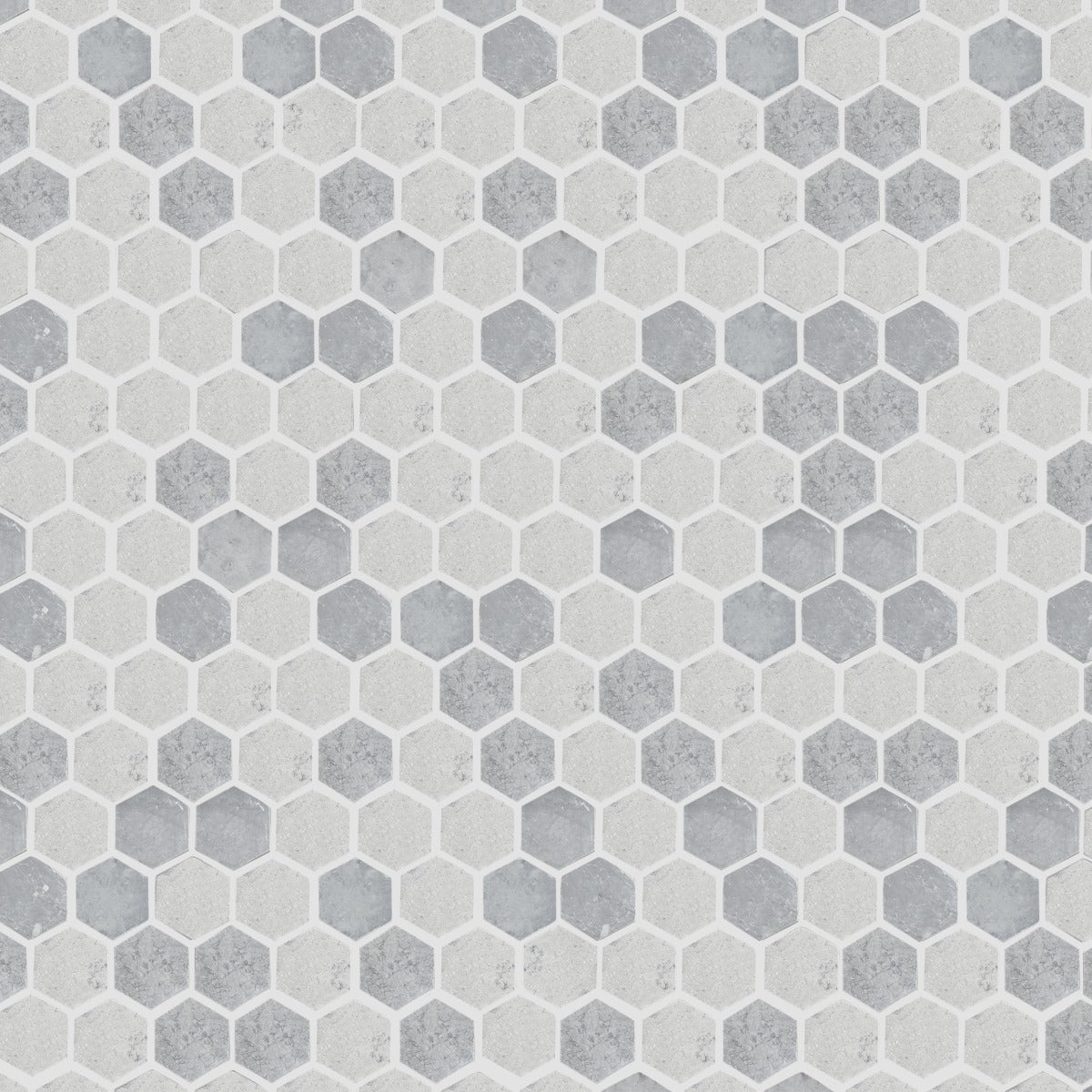 Hampton Bays Hexagon Marble Mosaic 29x30.8cm