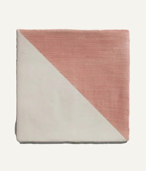 Studio Jamboree Hand-painted Coral Tri 13x13cm