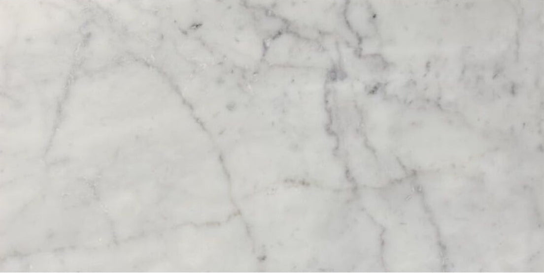 Marble tile with gray and white pattern on a white background
