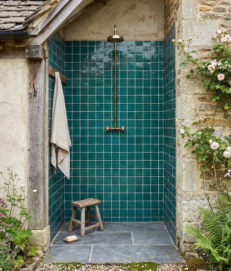 Maroc Teal 9.9x9.9cm
