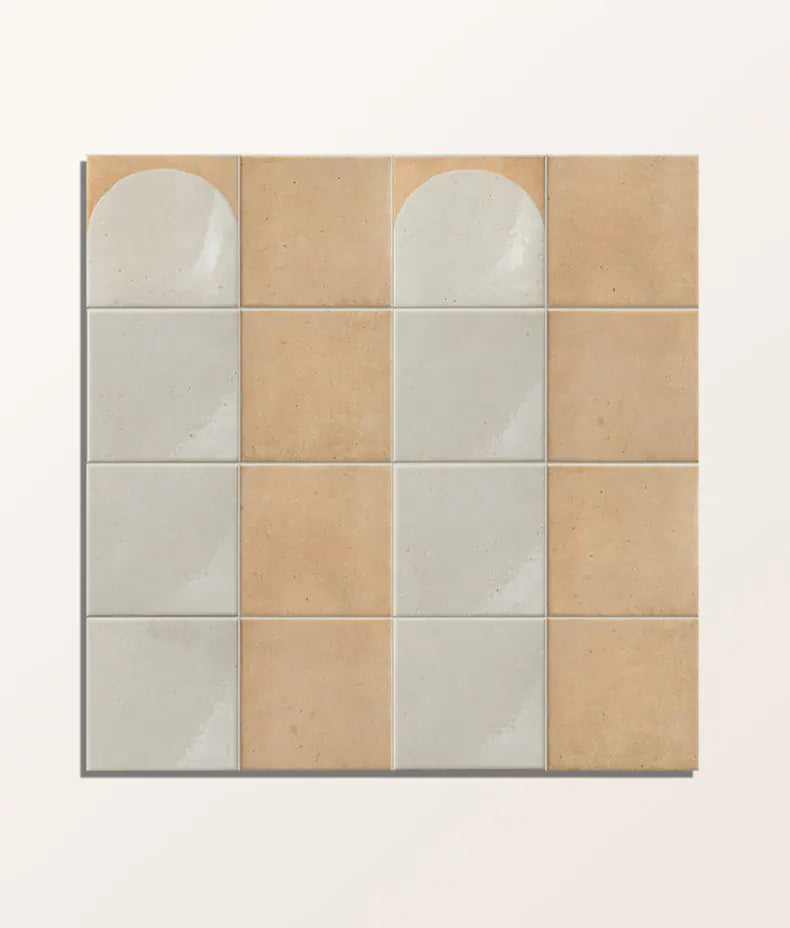 Menara White Gloss 15x15cm