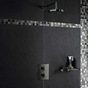 Urban Slate Black Riven 40x40cm