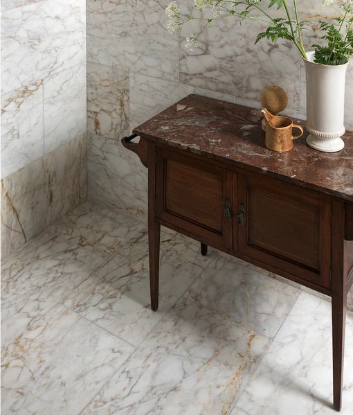 Ottoman Honed Marble 40.6x61cm