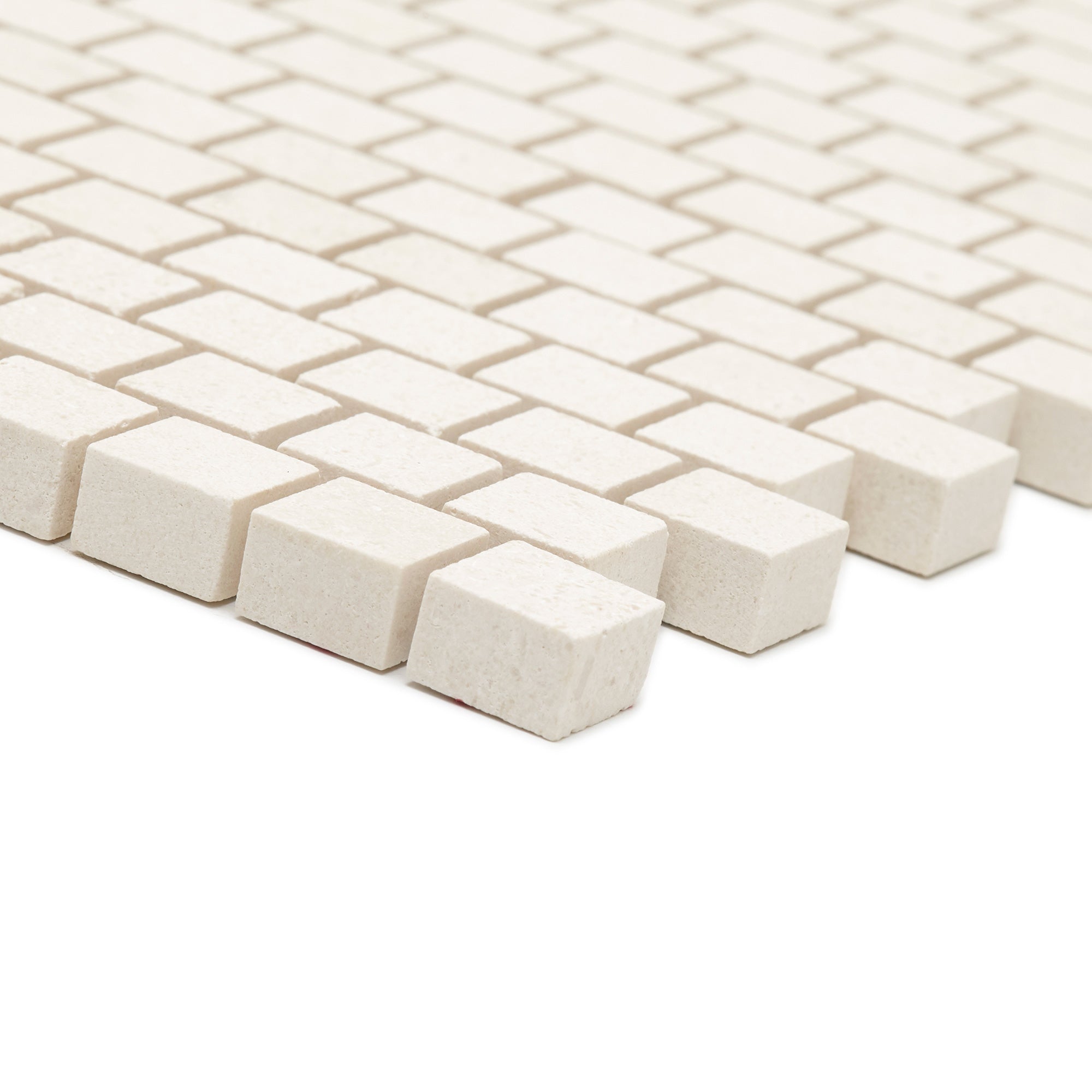 Palio Limestone Brickbond Mosaic 30.5x30.5cm