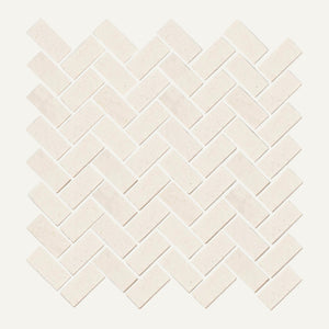 Palio Limestone Herringbone Mosaic 28.8x28.8cm