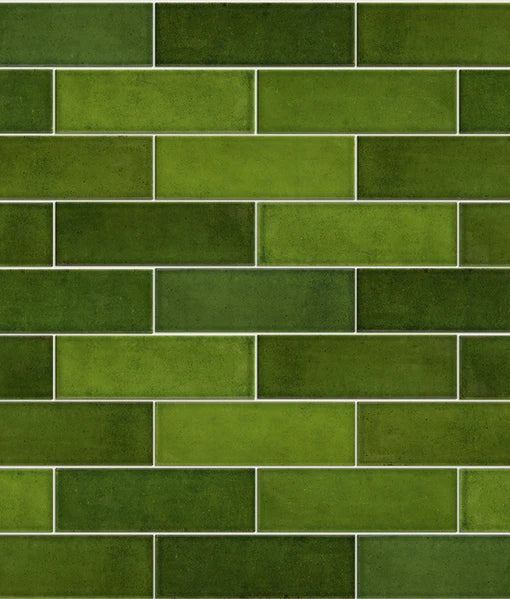 Petite Porcelain Gloss Olive 5x15cm