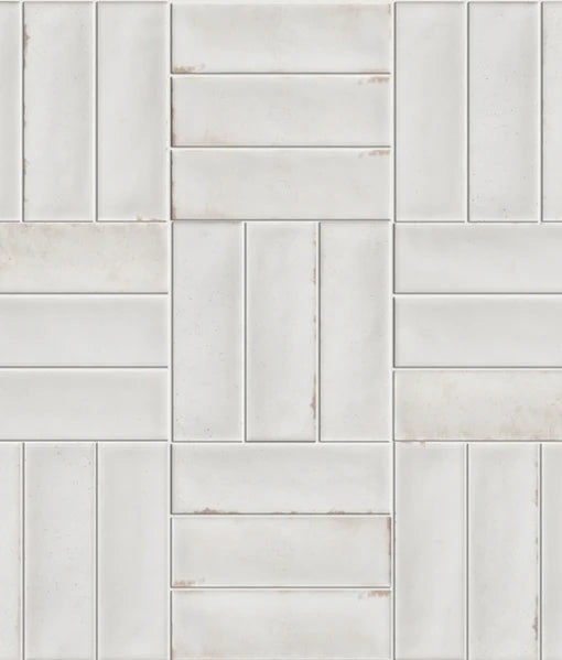 Petite Porcelain Gloss White 5x15cm