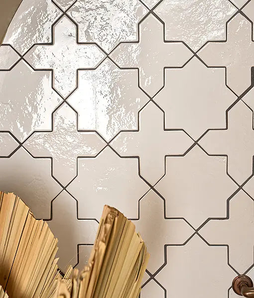 Fez Star White 20.5x20.5cm