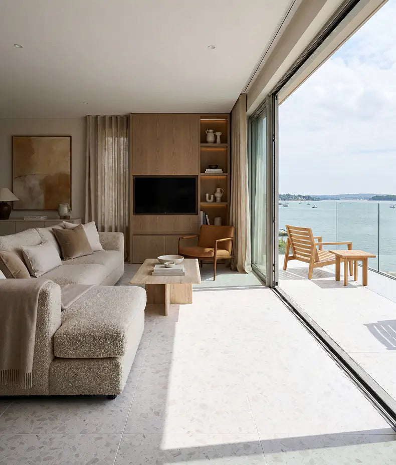 Rialto Blanc Porcelain Terrazzo 60x60cm