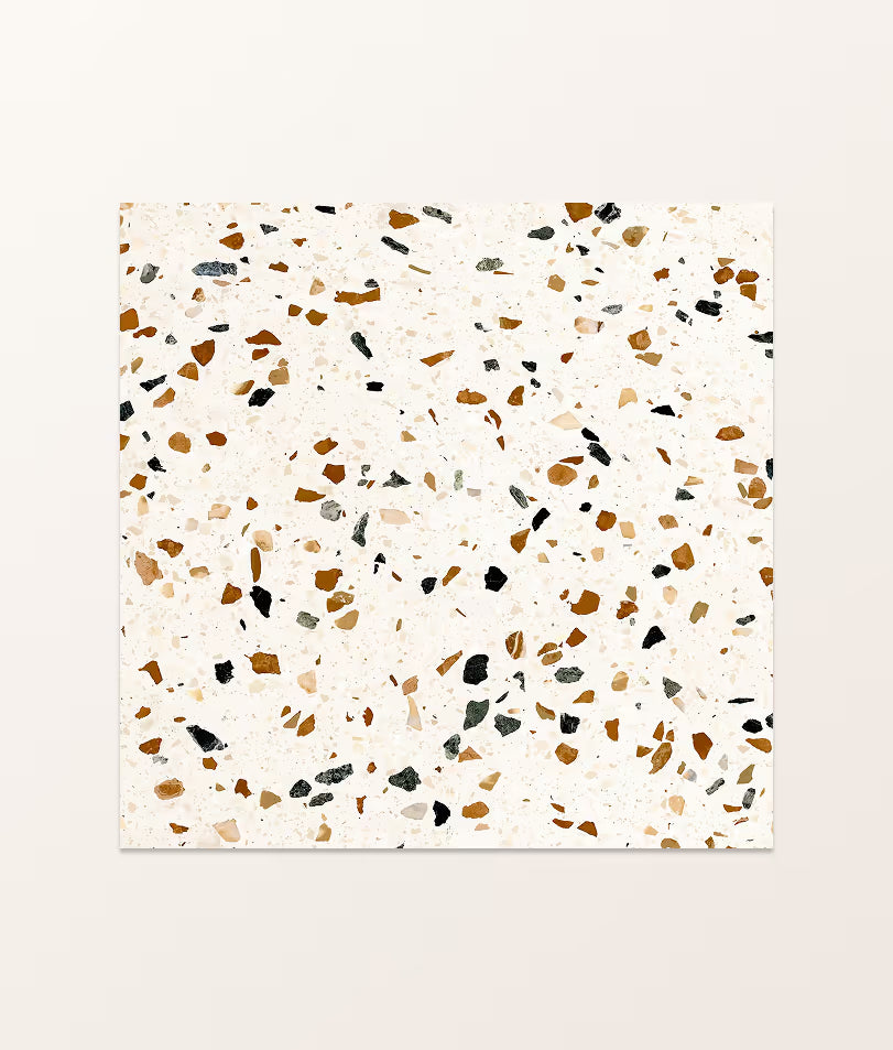 Rialto Cognac Porcelain Terrazzo 60x60cm