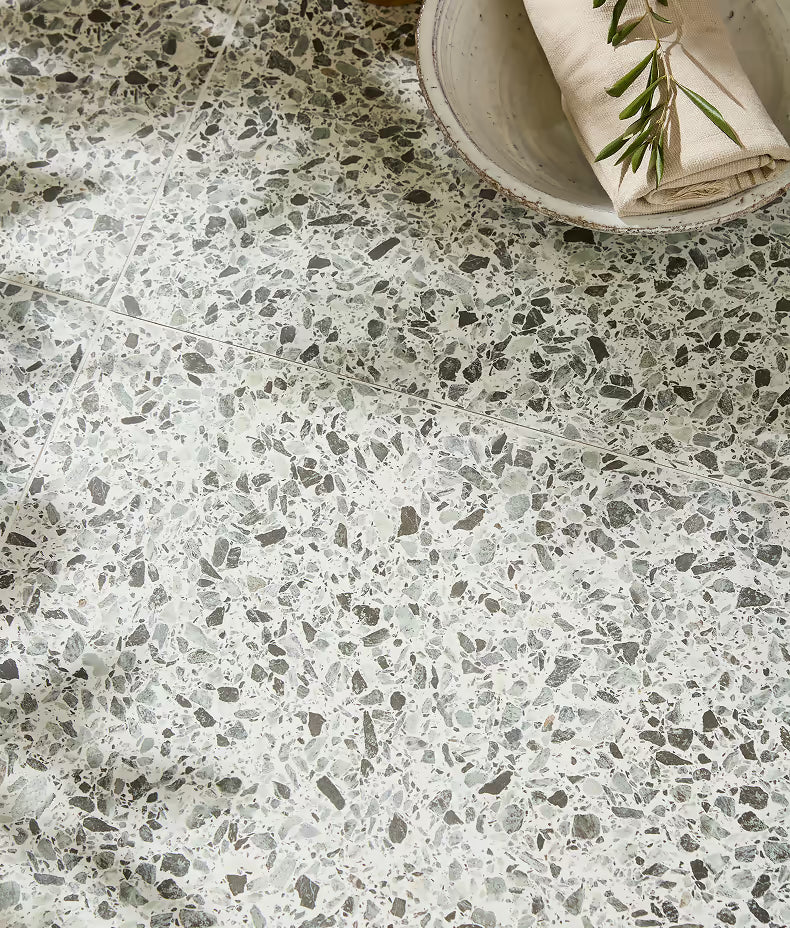 Rialto Vert Porcelain Terrazzo 60x60cm