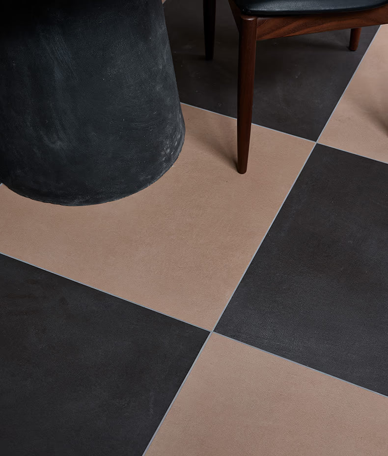 Stucco Textured Umber 60x60cm