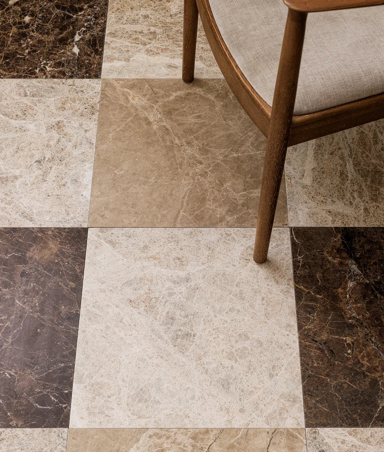 Versailles Honed Marron Marble 45.7x45.7cm