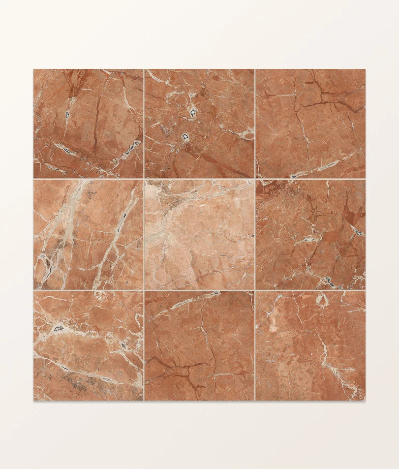 Versailles Honed Rouge Marble 45.7x45.7cm