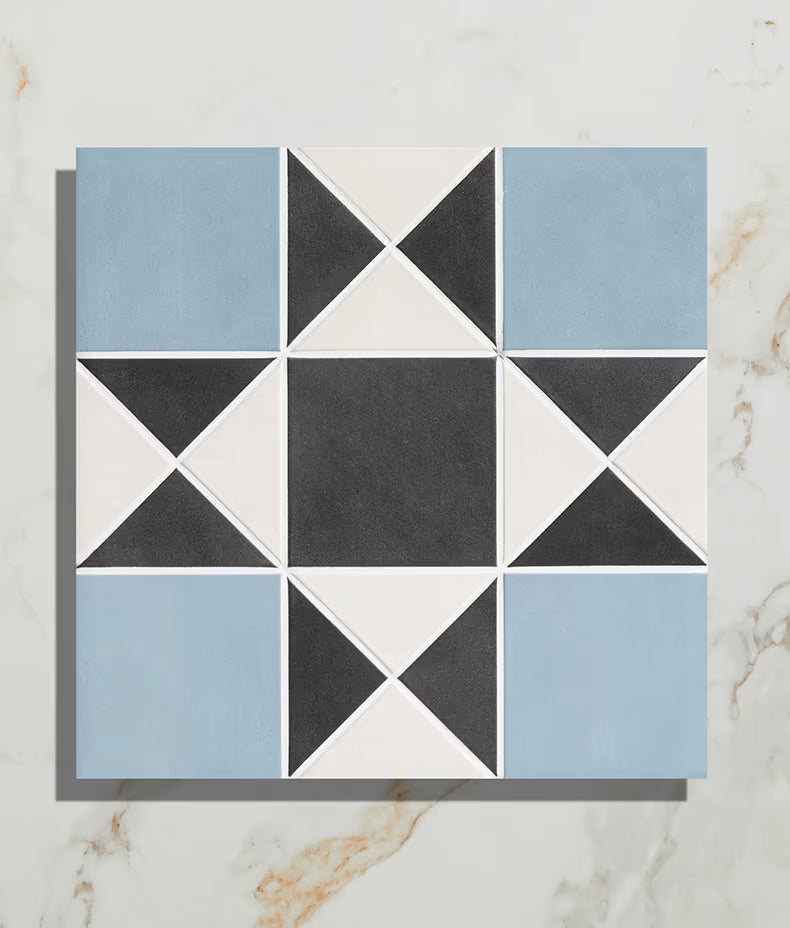 Victorian Style™ Finchley Sky Blue 28x28cm