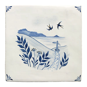 Wilderness Delft Coastal Ramble with Gold 13x13cm