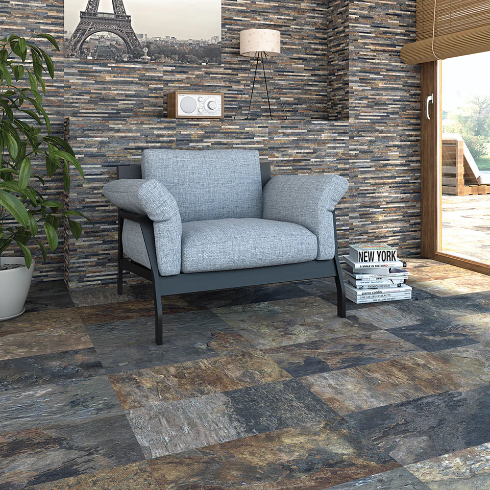 Ardesia Gris Muro 32x62.5cm
