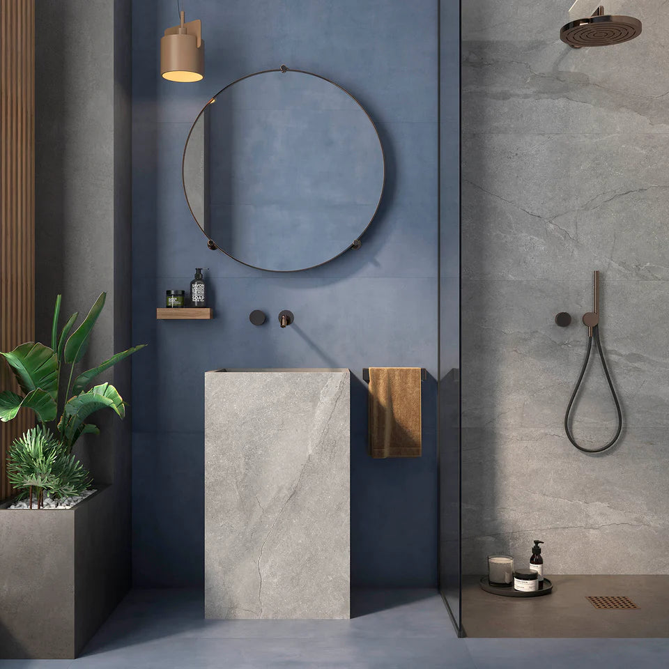 Eleganza Blue Wall 33.3x100cm