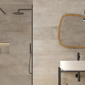 Mayfair Beige Scored Wall 30x90cm