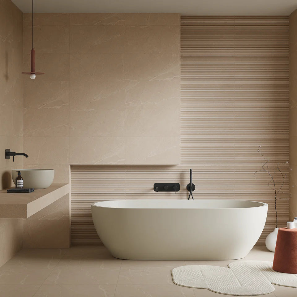 Athens Scored Beige Wall 29.8x59.8cm