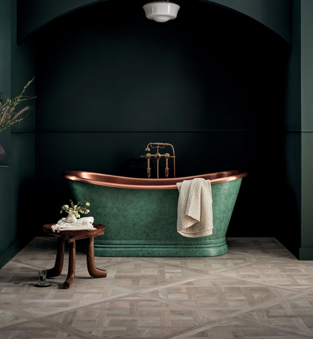 Sherwood Oak Parquet 80x80cm