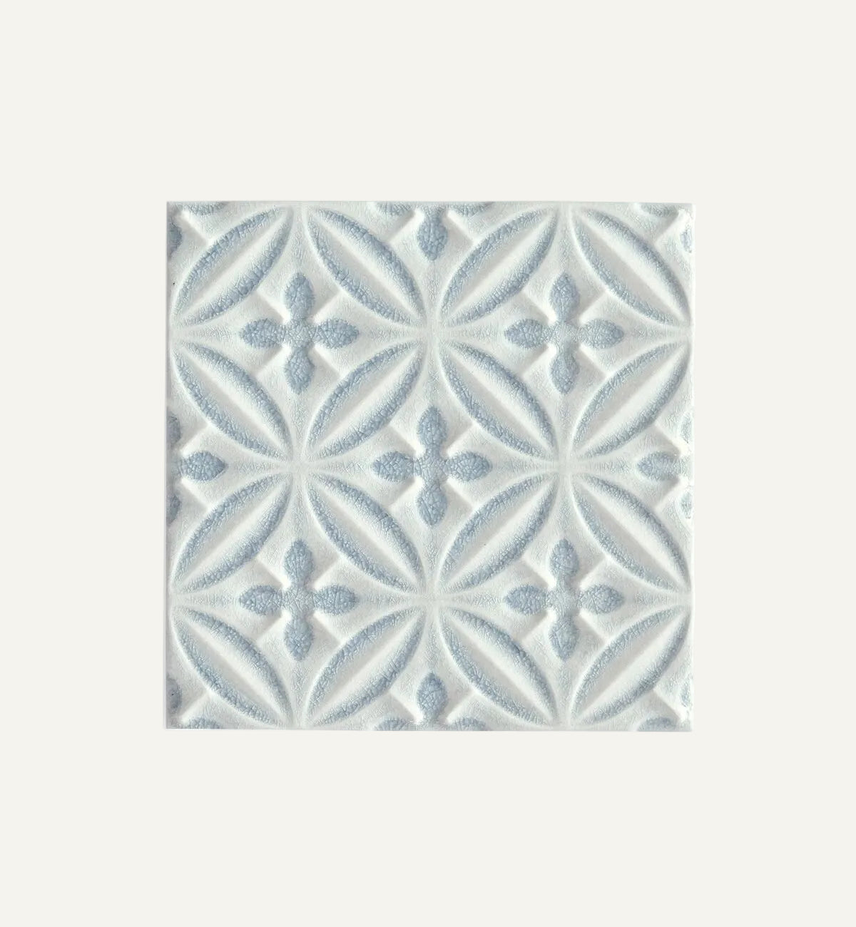 Alhambra Blue Crackle Decor 15x15cm