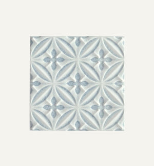 Alhambra Blue Crackle Decor 15x15cm