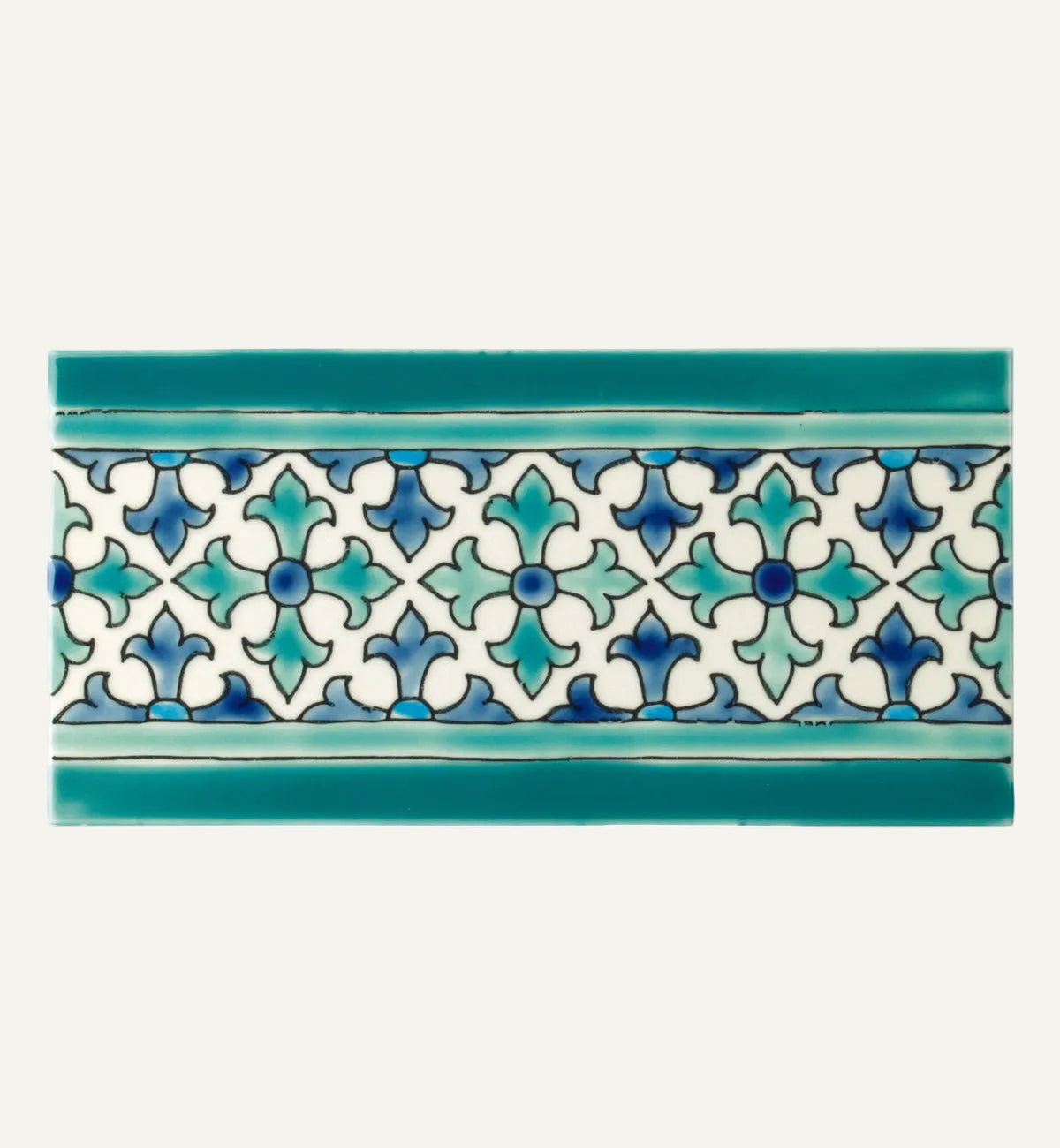 Andalucia Morena Border 10x20cm