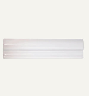 Andalucia White Dado 5x20cm