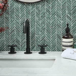 Athens Amazon Marble Mosaic 29.2x30.2cm