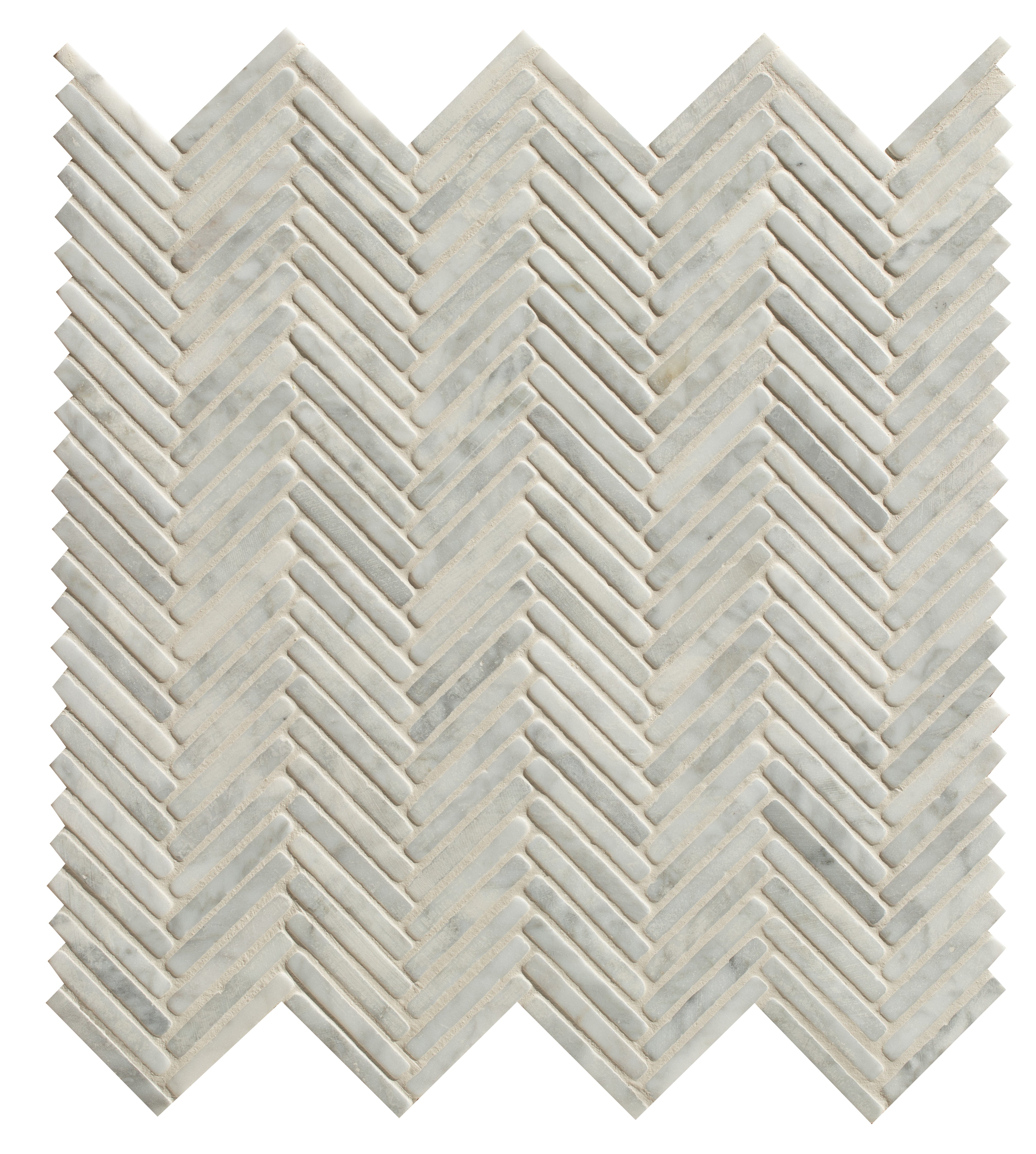 Athens Carrara Marble Mosaic 29.2x30.2cm