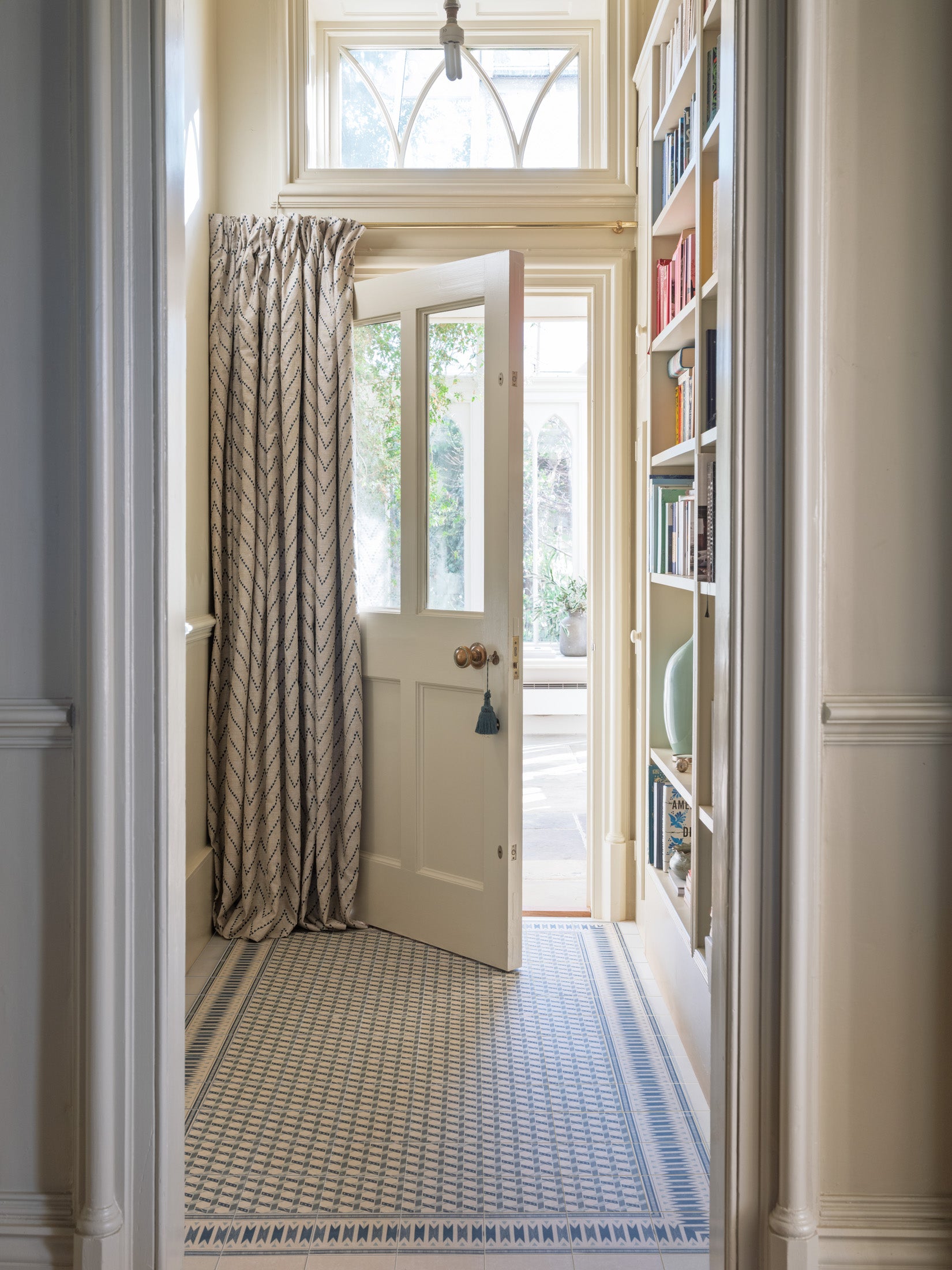 Aventuras Ziggy Border Blue 15x15cm