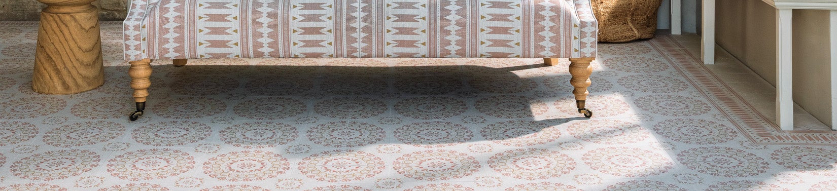 Aventuras Ziggy Border Terracotta 15x15cm