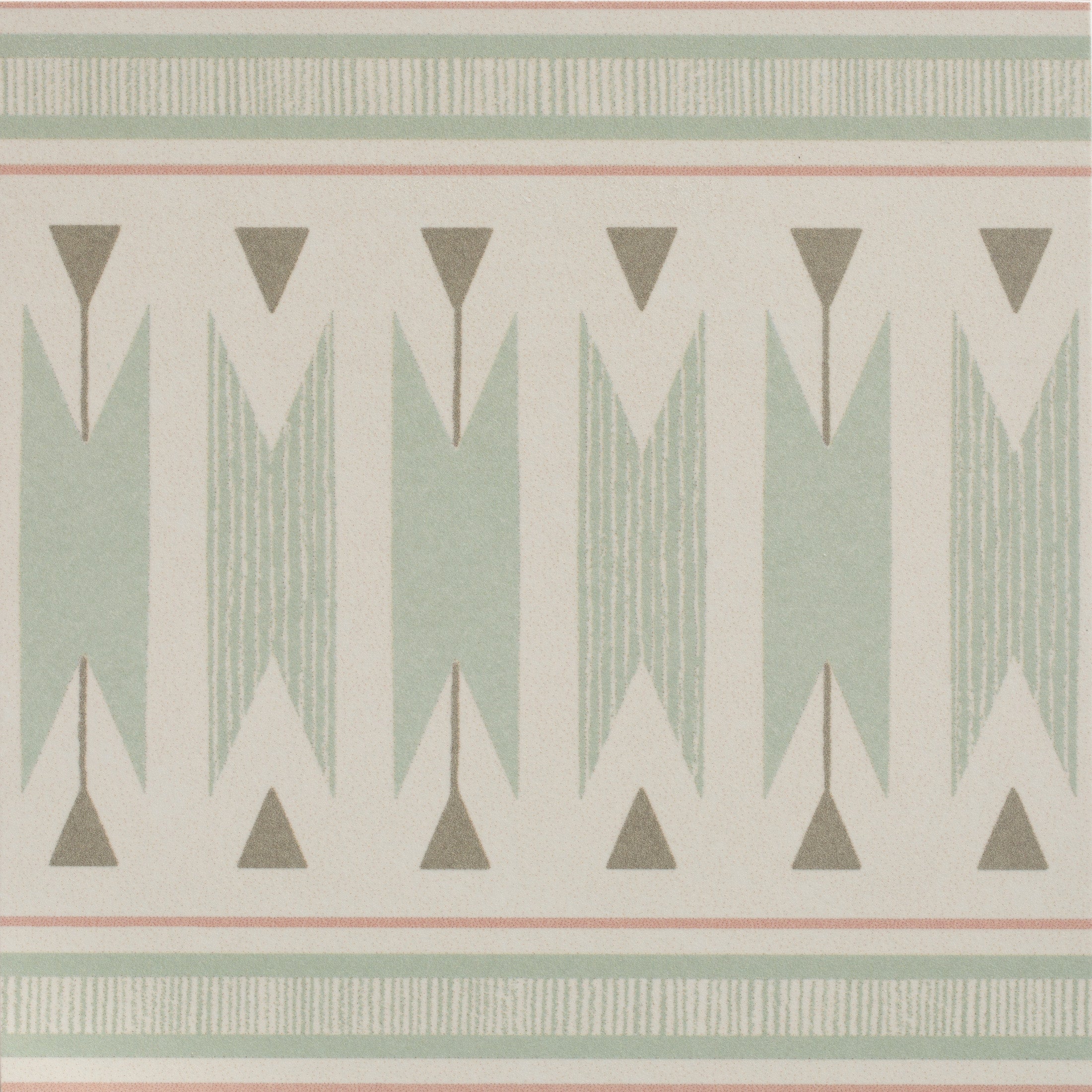 Aventuras Ziggy Border Olive 15x15cm