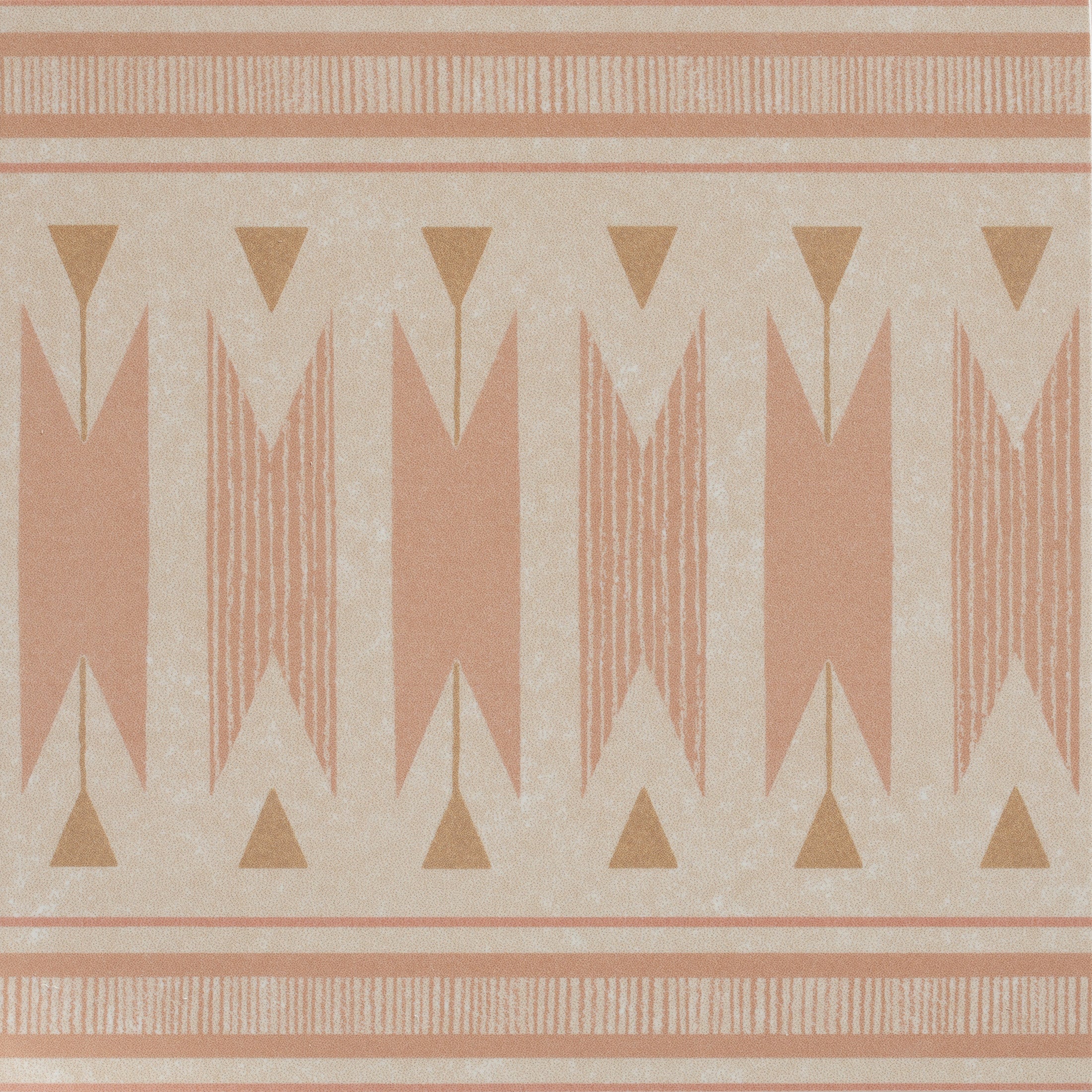 Aventuras Ziggy Border Terracotta 15x15cm