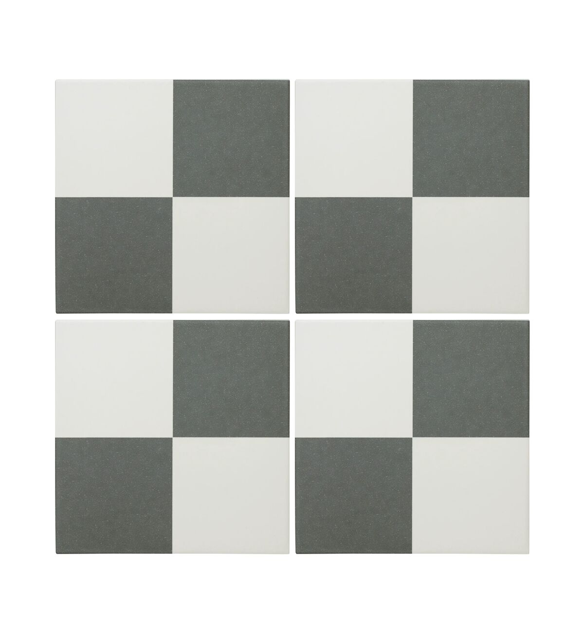 Chequerboard Old Iron 20x20cm
