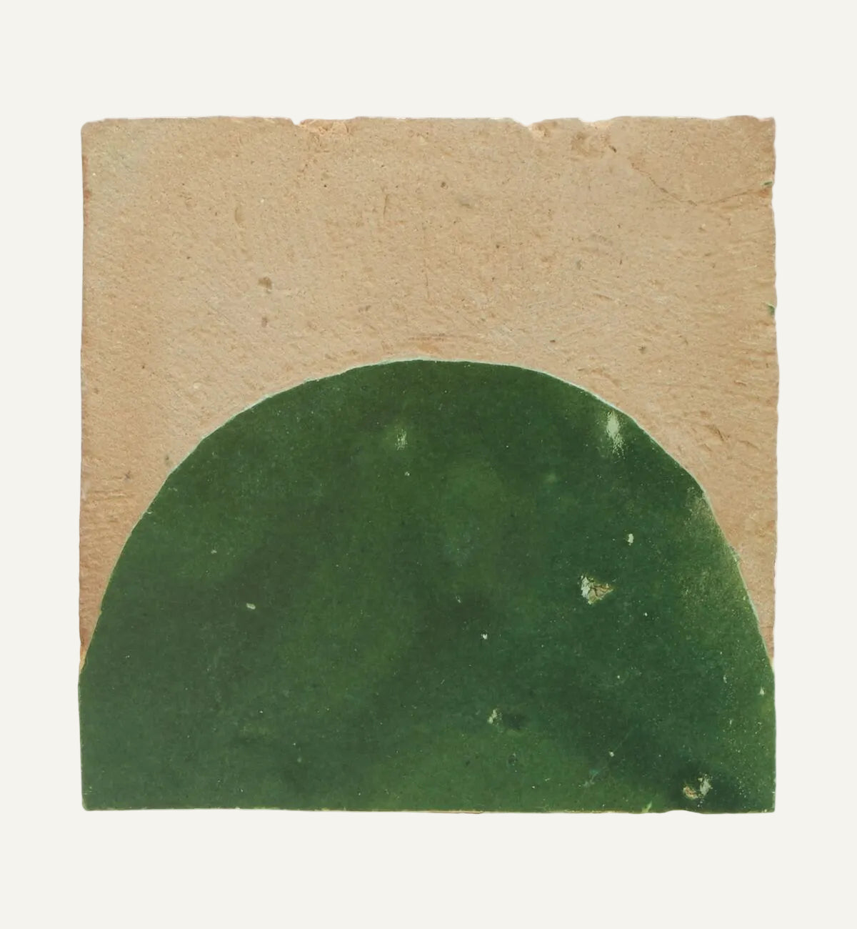 Medina Moss Green Belen Zellige 10x10cm