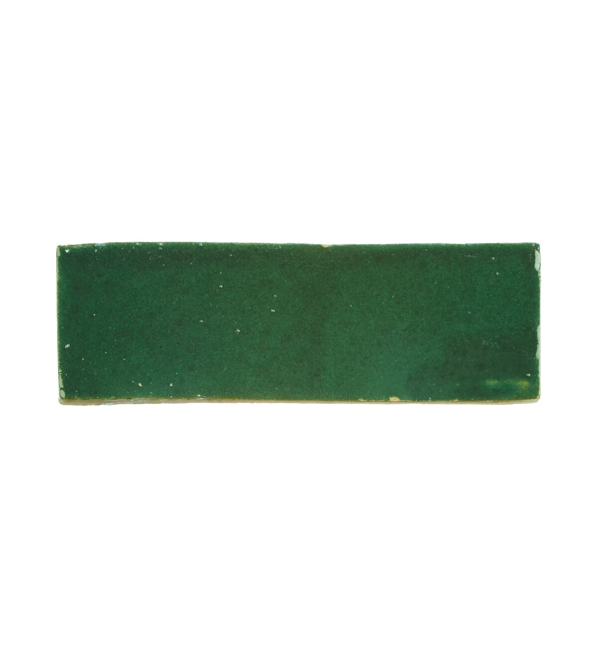 Medina Moss Green Rectangle Zellige 5x15cm