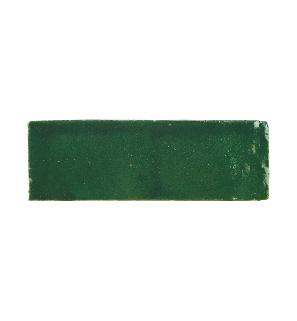 Medina Moss Green Rectangle Zellige 5x15cm