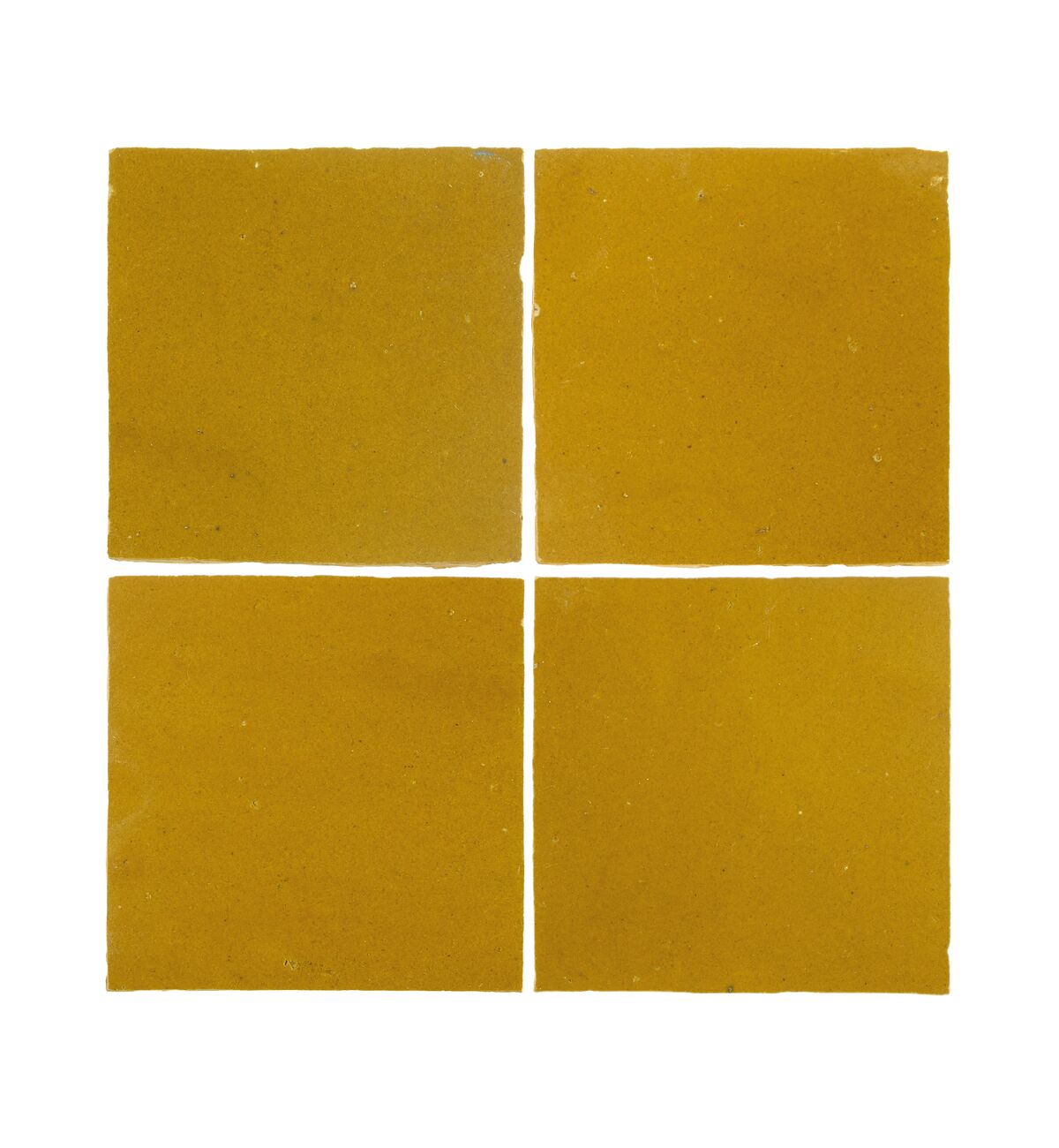 Medina Ochre Square Zellige 10x10cm