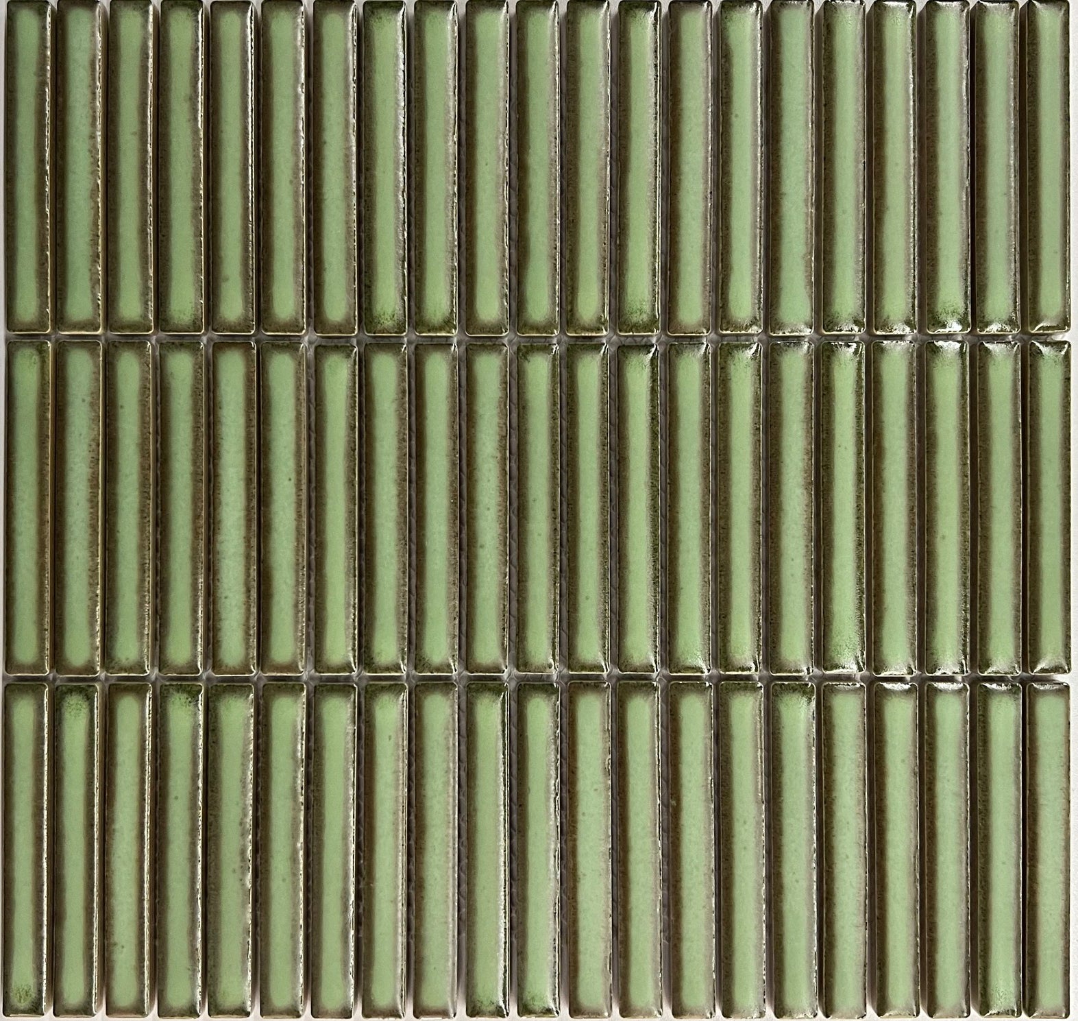 Bamboo Lustre Avocado Mosaic 28.2x29.4cm