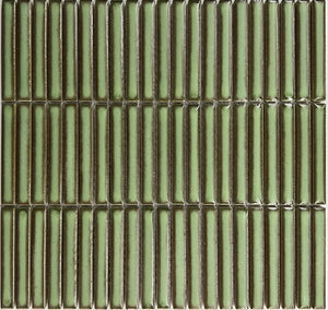 Bamboo Lustre Avocado Mosaic 28.2x29.4cm