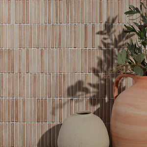 Bamboo Lustre Cappuccino Mosaic 28.2x29.4cm